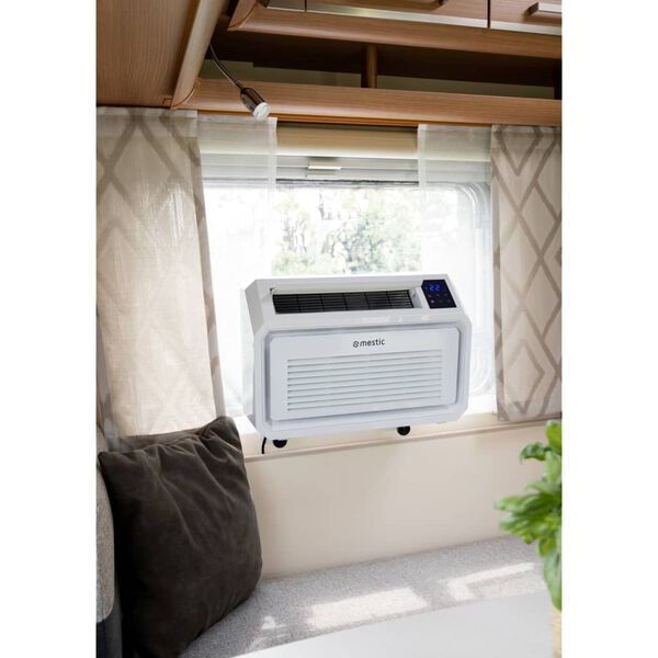 Mestic klimaanl&aelig;g med delt enhed SPA-5000 hvid