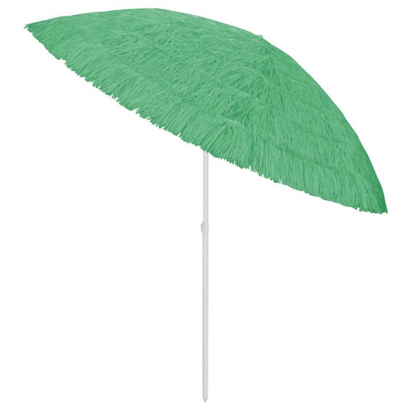 vidaXL Hawaii-strandparasol 300 cm grøn
