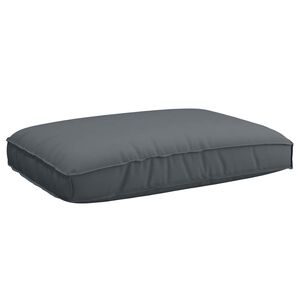 vidaXL Pude Oxford stof Antracit 120 x 80 x 12 cm