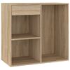 vidaXL badev&aelig;relsesskab 80x40x75 cm konstrueret tr&aelig; sonoma-eg