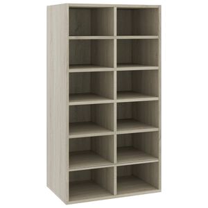 vidaXL skoreol 54x34x100,5 cm konstrueret tr&aelig; sonoma-eg