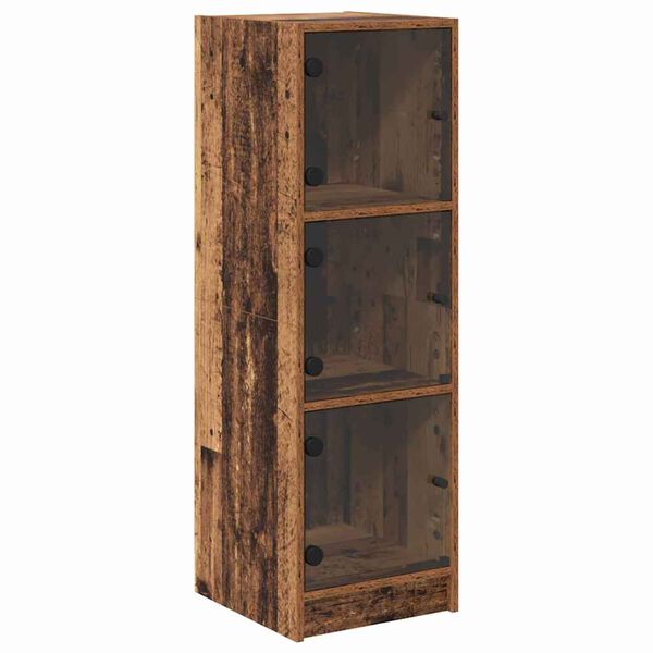 vidaXL Highboard Gammelt tr&aelig; 35 x 37 x 109 cm Konstrueret tr&aelig;
