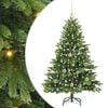 vidaXL Kunstigt juletr&aelig; med 150 LED'er Gr&oslash;n 150 cm PE og PVC
