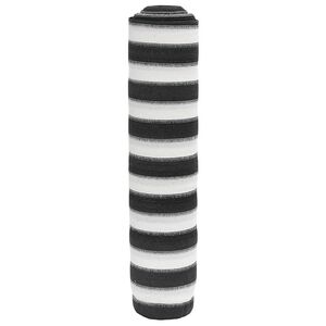 vidaXL afsk&aelig;rmning 1x25 m 75 g/m&sup2; HDPE antracitgr&aring; og hvid