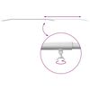 vidaXL Tarpaulin Bracket til Trailere 3 pcs S&oslash;lv 130-210 cm Aluminium