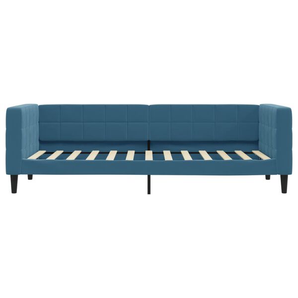 vidaXL daybed 80x200 cm velour bl&aring;