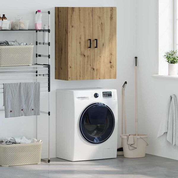 vidaXL V&aelig;gskab Artisan Egetr&aelig; 69,5 x 34 x 90 cm Konstrueret tr&aelig;