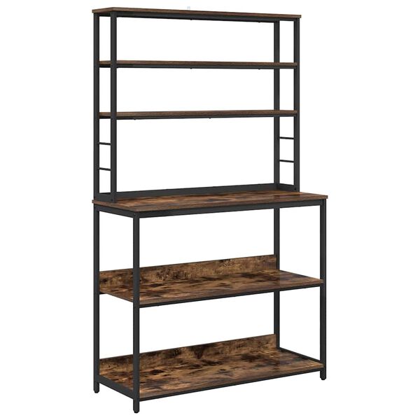 vidaXL K&oslash;kkenhylde R&oslash;get eg 100 x 40 x 168 cm Konstrueret tr&aelig;