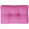 vidaxL pallehynde 60x40x12 cm stof pink