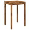 vidaXL Have Bar Bord Naturfarvet 70 x 68,5 x 105 cm Massivt Akacietr&aelig;