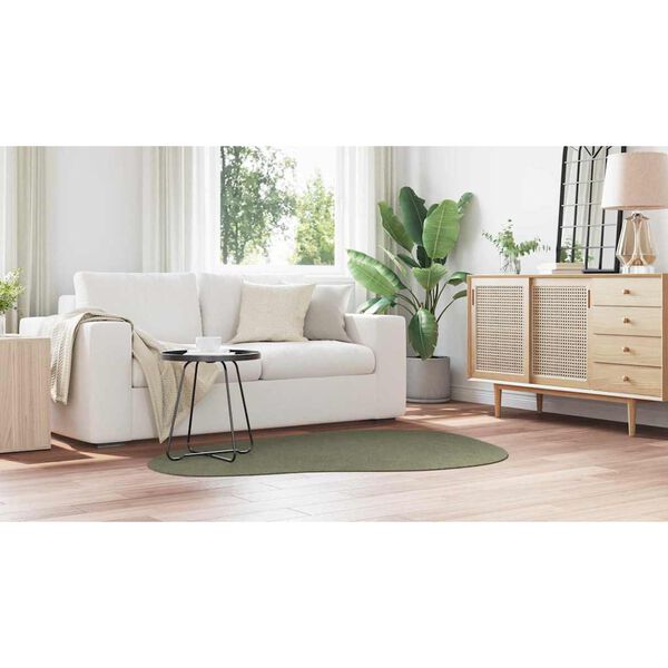 vidaXL Omr&aring;det&aelig;pper HUARTE Skovgr&oslash;n 120 x 170 cm Polyester