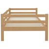 vidaXL daybed 90x200 cm massivt fyrretr&aelig; gyldenbrun