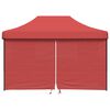 vidaXL Party Tent Bordeaux 279 x 410 x 315 cm Oxford stof