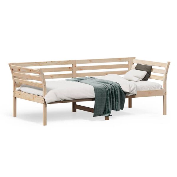 vidaXL daybed uden madras 90x190 cm massivt fyrretr&aelig;