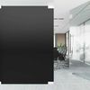 vidaXL vinduesfolie 60x1000 cm statisk PVC matteret sort