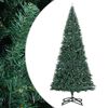 vidaXL kunstigt juletr&aelig; med fod 500 cm PVC gr&oslash;n