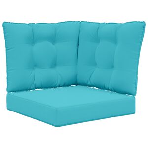 vidaXL Udend&oslash;rs Sofa Pude Polyester Turkis 50,5 x 50,5 cm