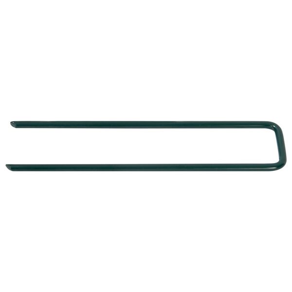 vidaXL s&oslash;m til kunstgr&aelig;s 20 stk. U-formet jern