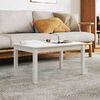 vidaXL sofabord 80x50x40 cm massivt fyrretr&aelig; hvid