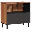 vidaXL Badev&aelig;relsesskabsunder Brun 62 x 33 x 58 cm Massivt mangotr&aelig;