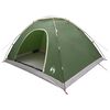 vidaXL Camping telt med tag med luftventil Gr&oslash;n 335 x 275 x 180 cm