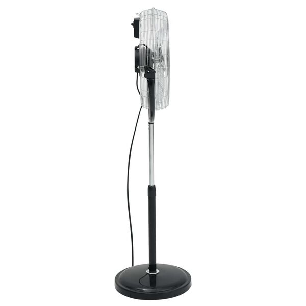 vidaXL piedestalventilator med vippehoved 3 hastigheder 100 W 45 cm