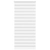 vidaXL zebragardin hvid 100x230 cm stofbredde 95,9 cm polyester