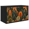vidaXL V&aelig;gh&aelig;ngt TV Skab ZAANDAM 69 x 33 x 40 cm Sort eg