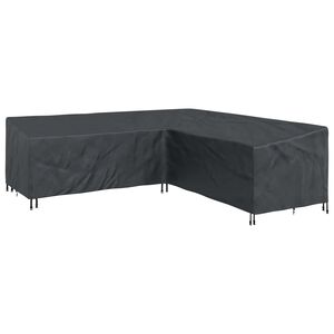 vidaXL M&oslash;belbetr&aelig;k Sort 270 x 270 x 80 cm 210D Oxford Stof