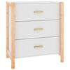 vidaXL sk&aelig;nk 62x38x70 cm konstrueret tr&aelig; hvid