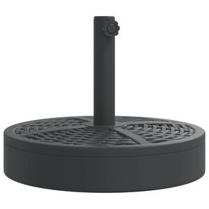 vidaXL parasolfod til &Oslash;38/48 mm st&aelig;nger 25 kg rund