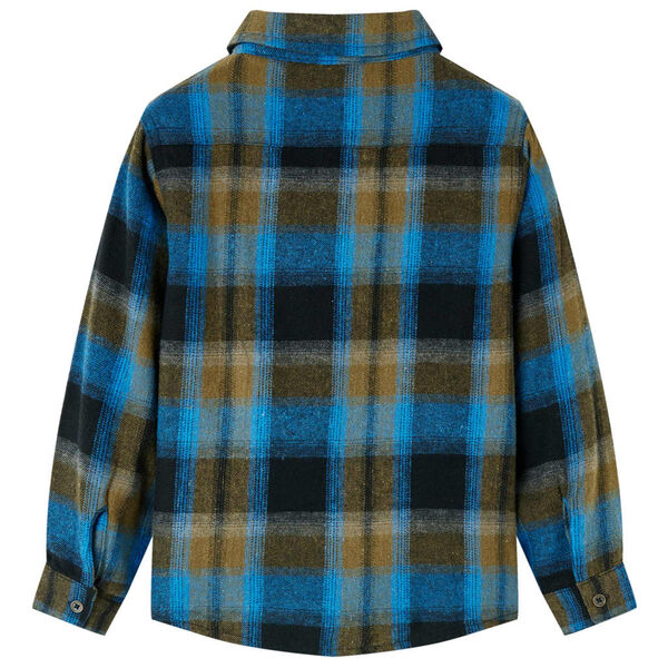 Skjorte til børn str. 92 foldbar krave