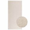 vidaXL gulvt&aelig;ppe ZIZUR 100x200 cm jute-look indend&oslash;rs og udend&oslash;rs