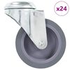 vidaXL hjul med bolthul 24 stk. 75 mm