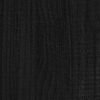 vidaXL bogreol/rumdeler 100x30x103 cm massivt fyrretræ sort