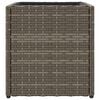 vidaXL plantekasser 2 stk. 36x30x32 cm polyrattan gr&aring;