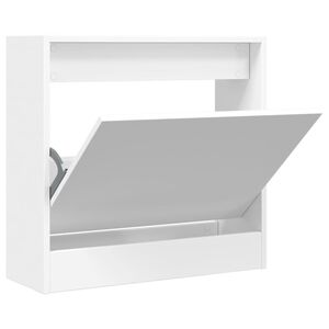 vidaXL skoreol 60x21x57 cm konstrueret tr&aelig; hvid