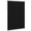 vidaXL Persienner Indstillelig Sort 213 x 160 cm PVC