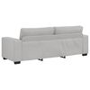 vidaXL 3-personers sofa 220x77x82 cm stof skygr&aring;