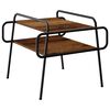 vidaXL Sofabord Gammelt tr&aelig; 60 x 60 x 51 cm Konstrueret tr&aelig;