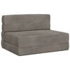 vidaXL Samlebar Sofa Seng Lysegr&aring; 70 x 72 x 60 cm Stof