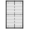 vidaXL sengestel 120x200 cm metal sort