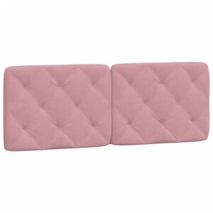 vidaXL gavlpude 140 cm velour pink