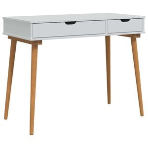 vidaxl Kl&aelig;deskab FAUSKE Hvid 100 x 50 x 78 cm
