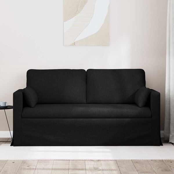 vidaXL Sofa Sort Samlede dimensioner: 158 x 78 x 80 cm (B x D x H)