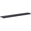 vidaXL Vindueskarm Anthracit med tr&aelig;struktur 160 x 25 x 4,5 cm PVC