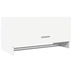 vidaXL garderobe 70x32,5x35 cm konstrueret tr&aelig; hvid