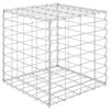 vidaXL gabion-plantekasse 40x40x40 cm kubeformet st&aring;l