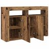 vidaXL Sideboard Gammelt tr&aelig; 116 x 30 x 75 cm Konstrueret tr&aelig;