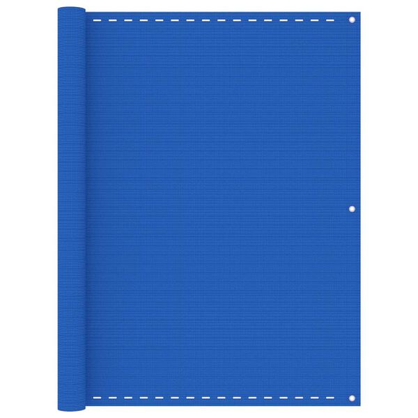 vidaXL altanafsk&aelig;rmning 120x600 cm HDPE bl&aring;